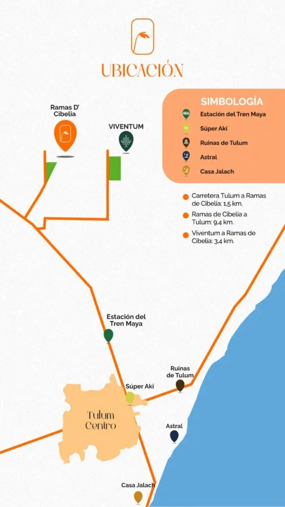 Zona en crecimiento en Tulum